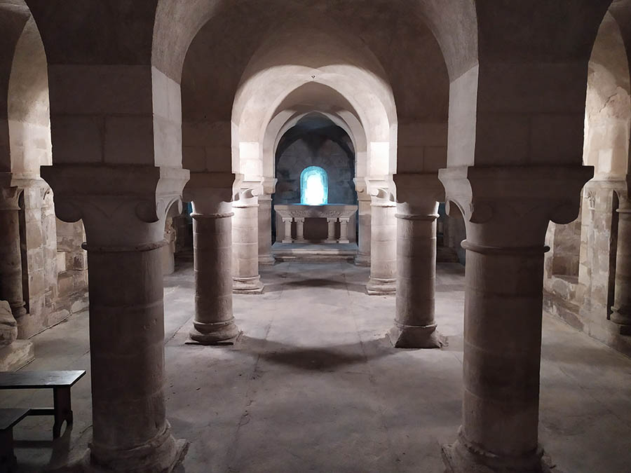 Crypte - Église Notre Dame - ©Ludovic Géron